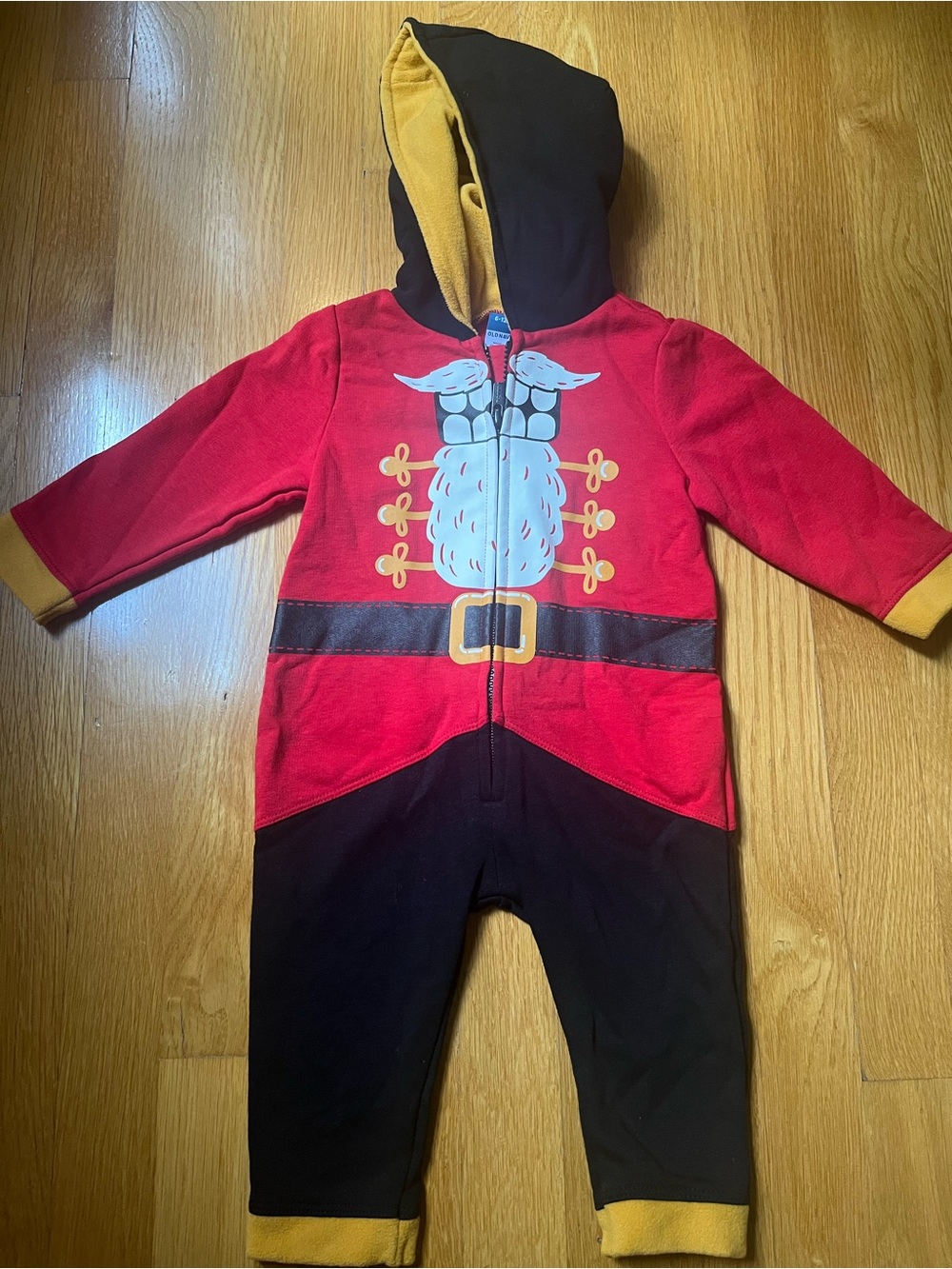Old Navy Nutcracker Hooded One-Piece Size 6-12 months